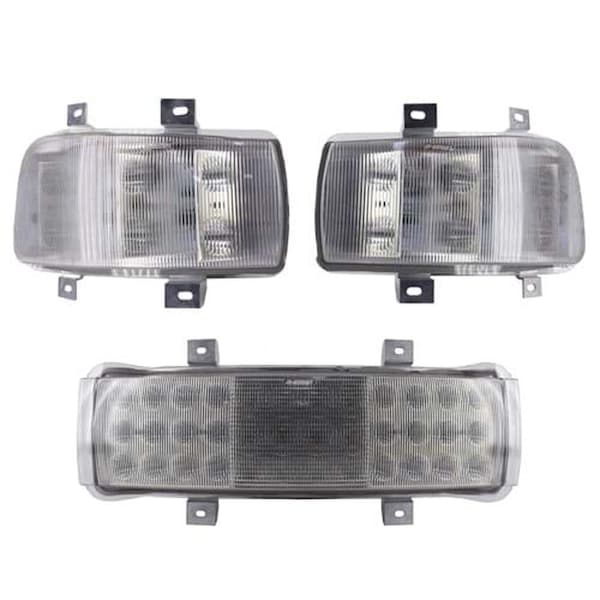 Aftermarket HA87309032 Cree LED Hi-Lo And Flood Beam Light Kit 7200/14400 Lumens HA87309032 KIT-HYC_2 - main